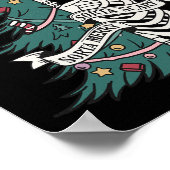 Sorta eng vrolijk sorta kerstskelet tree sa poster (Hoek)