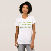 Sorta Great Quotes Womens T-Shirt (Voorkant volledig)