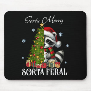 Sorta Merry Sorta Feral Raccoon Hot Cocoa Cup Chri Muismat
