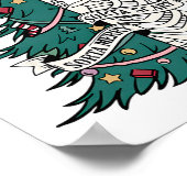 Sorta Merry Sorta Scary Christmas Poster (Hoek)