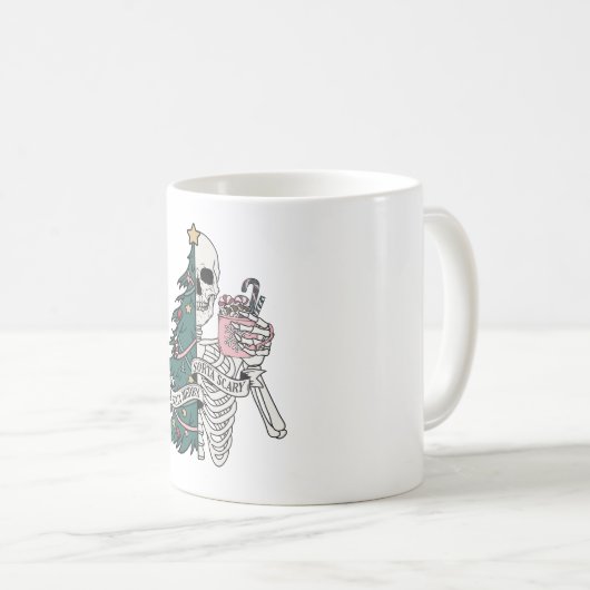 Sorta Merry Sorta Scary Koffiemok (Voorkant rechts)