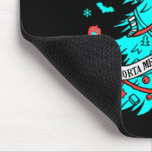 Sorta Merry Sorta Y Funny Christmas Skeleton Tree Muismat (Hoek)