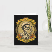 Sorta Ratchet Sorta Nightingale Skeleton Nurse Hal Kaart (Voorkant)