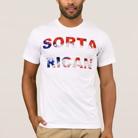 Sorta Rican T-shirt (Voorkant)