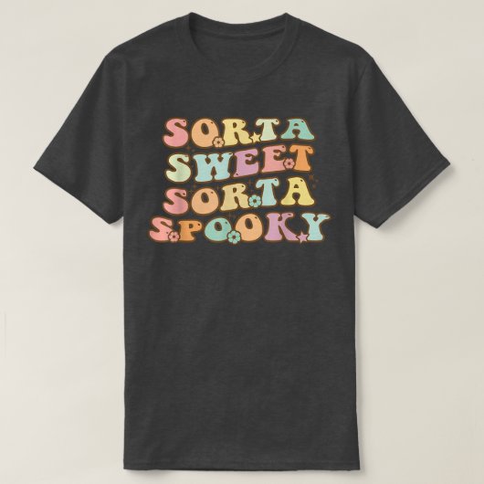 Sorta Sorta Sorta Spooky Mannen T-shirt (Design voorkant)