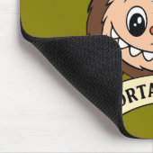 Sorta Spooky Halloween Cute Labubu Muismat (Hoek)