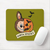 Sorta Spooky Halloween Cute Labubu Muismat (Met muis)