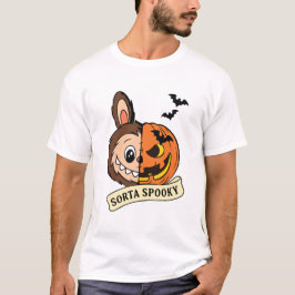 Sorta Spooky Halloween Cute Labubu T-shirt