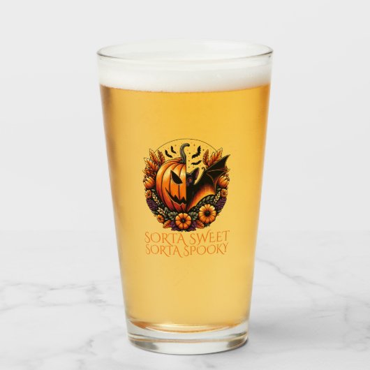 Sorta Sweet Sorta Spooky Glas (Voorkant gevuld)