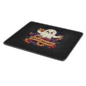 Sorta Sweet Sorta Spooky Halloween Ghost Herfst Lo Snijplank (Hoek)