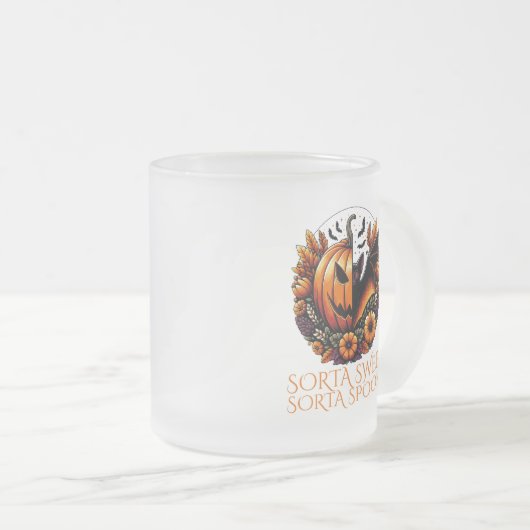 Sorta Sweet Sorta Spooky Matglas Koffiemok (Voorkant rechts)