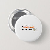 Sorta Sweet Sorta Spooky Ronde Button 5,7 Cm (Voorkant /achterkant)