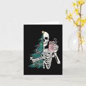 Sorta vrolijk sorta eng kerst kaart (Gele Bloem)