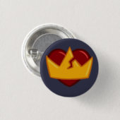 sortaHEART Ronde Button 3,2 Cm (Voorkant /achterkant)