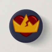 sortaHEART Ronde Button 3,2 Cm (Voorkant)