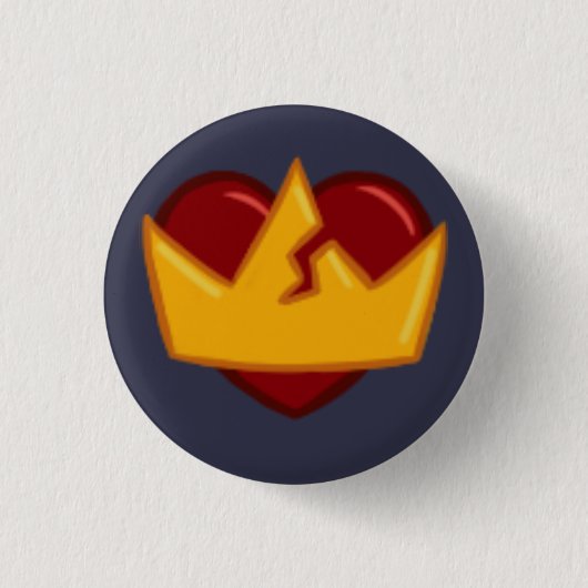 sortaHEART Ronde Button 3,2 Cm (Voorkant)