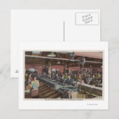 Sorteer- en verpakkingsfabriek en werknemers (inte briefkaart (Voorkant / Achterkant)