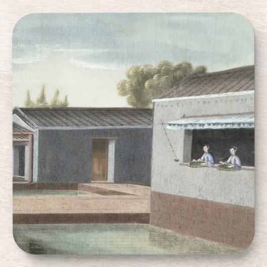 Sorteerthee (m/v op papier) 2 bier onderzetter (Voorkant)