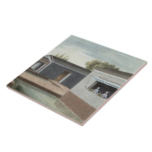 Sorteerthee (m/v op papier) 2 tegeltje (Zijkant)