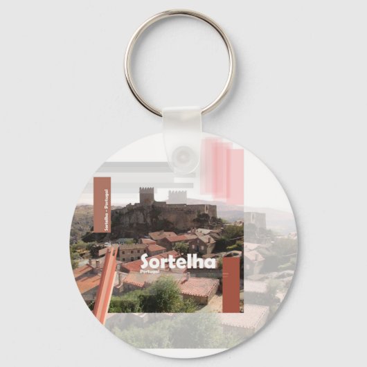 Sortelha - Aldeia Histórica de Portugal Sleutelhanger (Voorkant)
