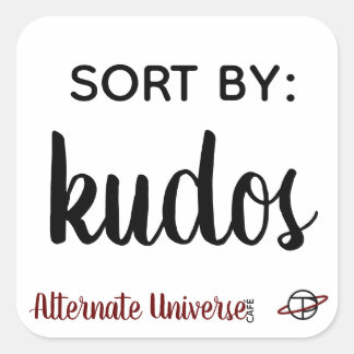 "Sorteren op: Kudos" stickers