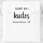 "Sorteren op: Kudos" stickers (Tas)