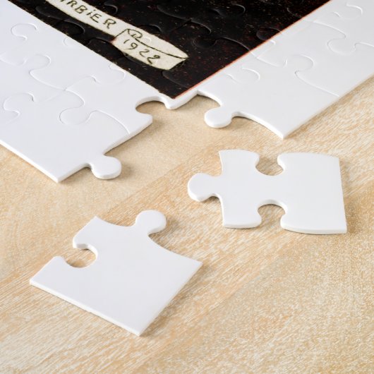 Sortilèges: Evening jurk van George Barbier Legpuzzel (Zijkant)