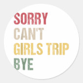 sory by be ronde sticker (Voorkant)