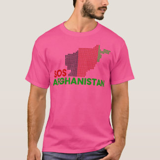SOS afghanistan Telegram T-shirt