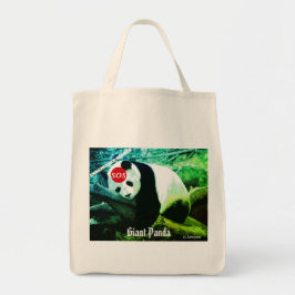 SOS bedreigde Giant Panda Tote Bag