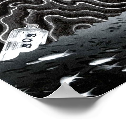 SOS blijft Navigeren in de wateren Poster (Hoek)