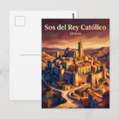 Sos del Rey Católico Spanje Briefkaart (Voorkant / Achterkant)