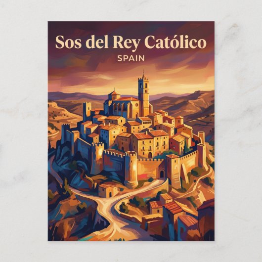Sos del Rey Católico Spanje Briefkaart (Voorkant)