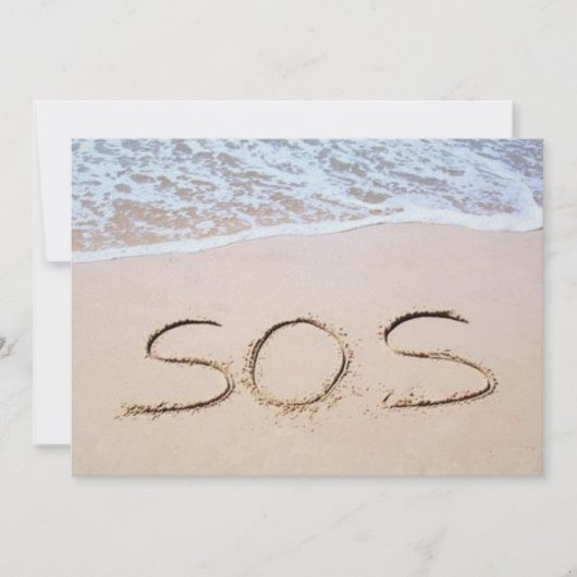 SOS KAART (Voorkant)