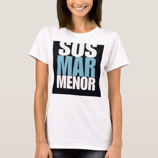 SOS Mar Menor T-shirt (Voorkant)