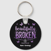 SOS Mooi Gebroken Bewustzijn en Steun Sleutelhanger (Voorkant)