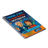 SOS Morsecode en Ham Radio – Leuke Educatie Notitieboek (Rechterzijde)