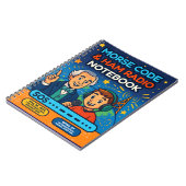 SOS Morsecode en Ham Radio – Leuke Educatie Notitieboek (Linkerzijde)