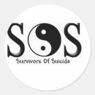 SOS RONDE STICKER