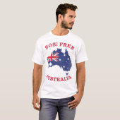 SOS! Vrije Australië - Vrijheid en rechten in Aust T-shirt (Voorkant volledig)