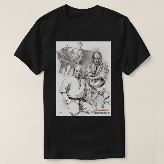 sosai mas oyama kalender t-shirt (Design voorkant)