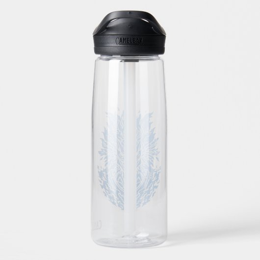 ⚔️ Sosanu Water Bottle – Anime-Inspired Warrior Hy Waterfles (Achterkant)