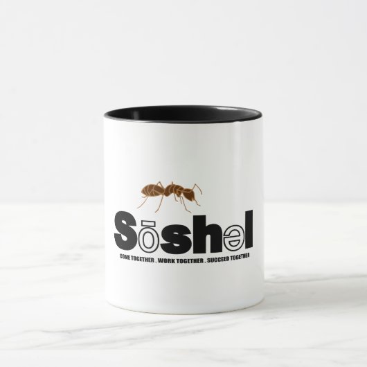 Soshel Logo Coffee Mug Mok (Midden)
