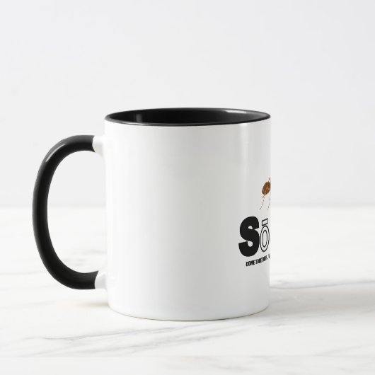 Soshel Logo Coffee Mug Mok (Links)