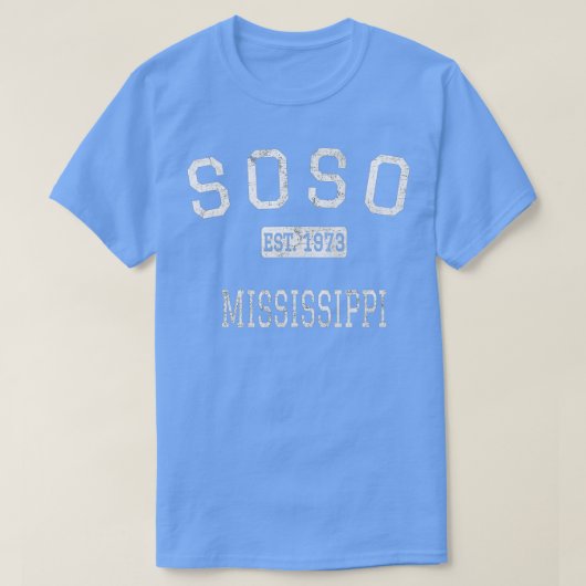 Soso Mississippi MS  T-shirt (Design voorkant)