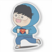 sosoHoney(3) Superman Sticker (Voorkant)