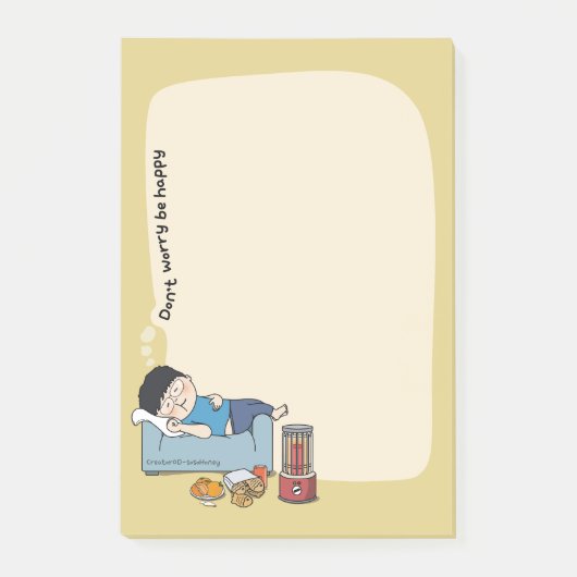 sosoHoney(60) slaap Post-it® Notes (Voorkant)