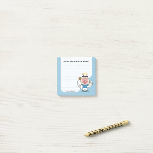 sosoHoney baseball Post-it® Notes (Op bureau)