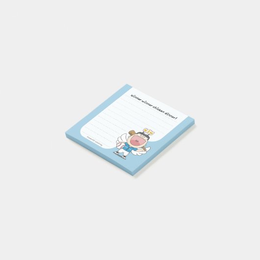 sosoHoney baseball Post-it® Notes (Schuin)