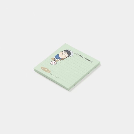 sosoHoney baseball Post-it® Notes (Schuin)